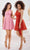 Tiffany Homecoming 27367 - Deep V-Neck Cocktail Dress Special Occasion Dress 0 / Burnt Orange