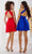 Tiffany Homecoming 27367 - Deep V-Neck Cocktail Dress Special Occasion Dress
