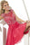 Tiffany Homecoming 27888 Cap Sleeve Illusion Bateau Jeweled A-Line Dress CCSALE 8 / Cherry
