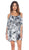 VaVa Maxine Open Shoulder Dress Grey (VD9415) CCSALE S / Grey