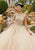 Vizcaya by Mori Lee - 60094 Bejeweled Illusion Bodice Tulle Ballgown Quinceanera Dresses 0 / Nude