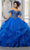 Vizcaya by Mori Lee - 60145 Off Shoulder Ruffled Ball Gown Quinceanera Dresses 00 / Regal Royal