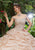 Vizcaya by Mori Lee - 89296 Bead-Garlanded Ruffled Ballgown Quinceanera Dresses 0 / Champagne/Gold