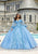 Vizcaya by Mori Lee 89411 - Bishop Sleeve Beaded Lace Ballgown Special Occasion Dress
