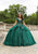 Vizcaya by Mori Lee 89412 - Fit and Voluminous Glittered Gown Special Occasion Dress
