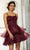 Vizcaya by Mori Lee - 9574 Tiered Organza Fit And Flare Damas Dress Party Dresses