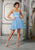 Vizcaya by Mori Lee - 9579 Beaded Scoop Neck A-Line Dress Party Dresses 00 / French Blue